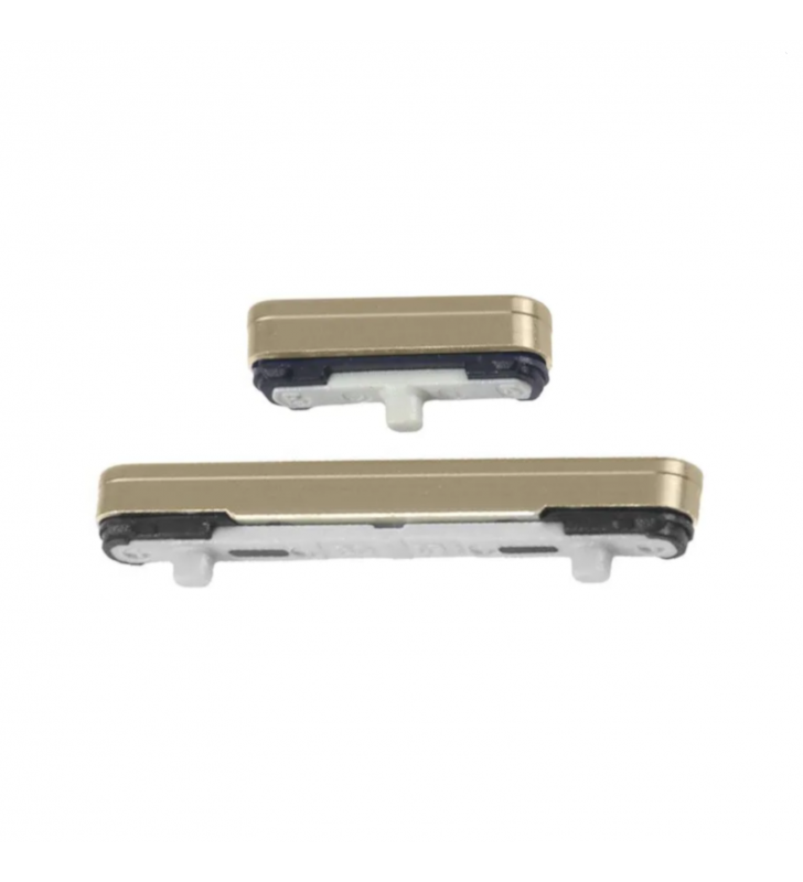 Set Botón Volumen Y Encendido para Samsung Galaxy S24 Ultra 5G S928B Dorado