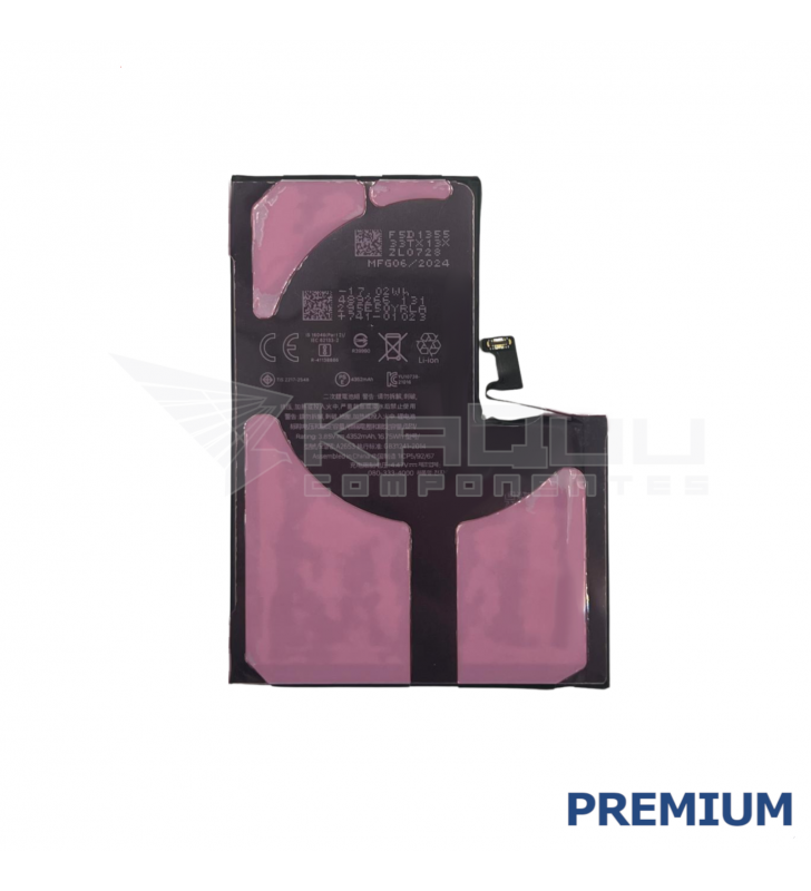 Bateria 4352mAh iPhone 13 Pro Max A2484 A2641 Premium