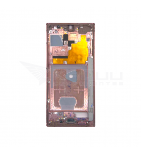 Chasis Marco Intermedio Lcd para Samsung Galaxy Note 20 Ultra N985F Bronce Usado