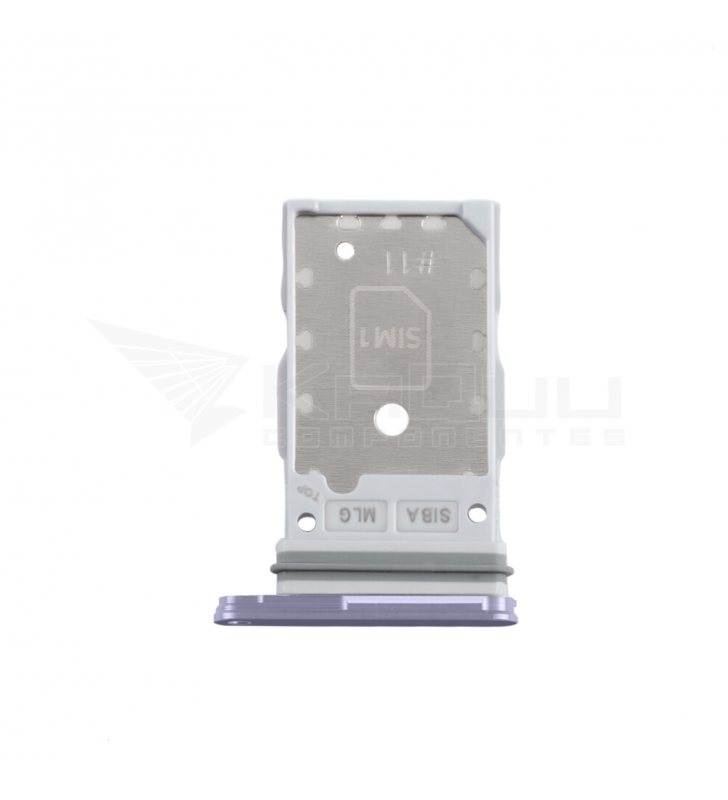 Bandeja Sim Dual para Samsung Galaxy S24 S921B, S24 Plus S926B Purpura