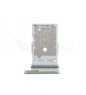 Bandeja Sim Dual para Samsung Galaxy S24 S921B, S24 Plus S926B Verde