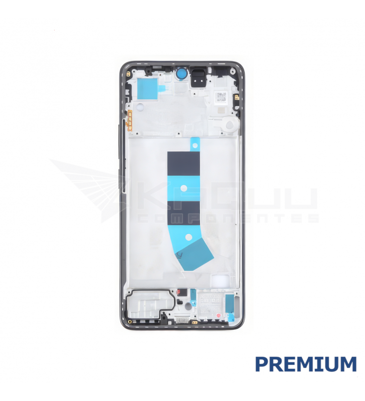 Chasis Marco Intermedio Lcd para Xiaomi Redmi Note 13 4G 23129RAA4G Negro Premium