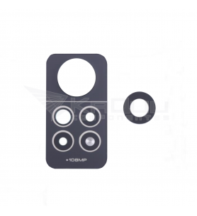 Set de 2 Cristal Cámara Lente para Xiaomi Redmi Note 12 Pro 4G 2209116AG