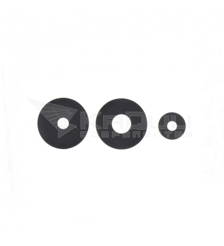 Set de 3 Cristal Camara Lente para Xiaomi Redmi Note 13 4G 23129RAA4G