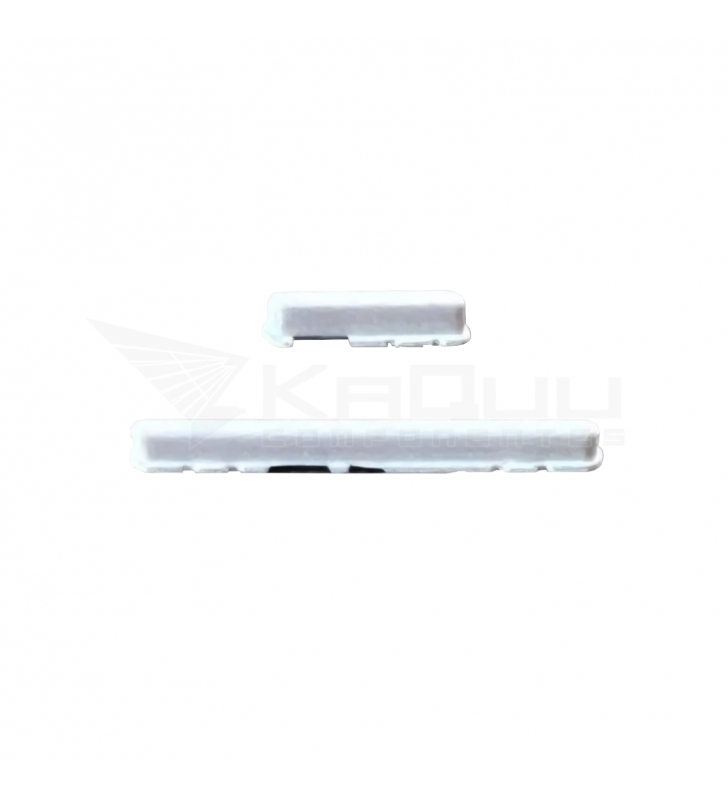 Set Botón Encendido Volumen para Samsung Galaxy A30 A305 Blanco