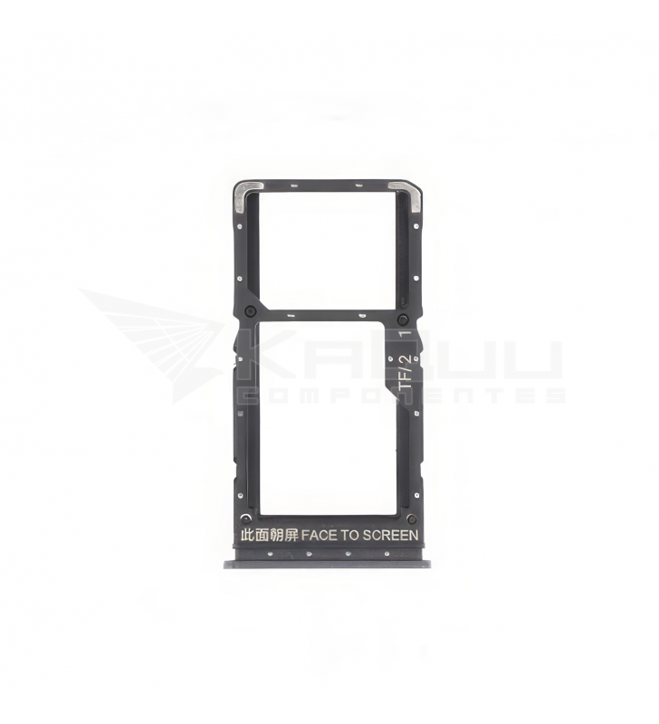 Bandeja Sim Dual para Xiaomi Redmi Note 12 5G 23117RA68G Negro