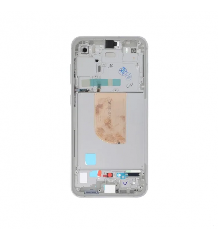Chasis Marco Intermedio Lcd Samsung Galaxy S23 Fe S711B Blanco GH82-32857B Service Pack