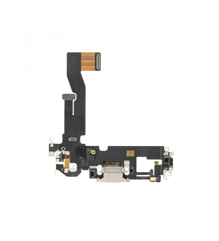 Flex Conector Carga para iPhone 12 A2172, iPhone 12 Pro A2341 Dorado Premium