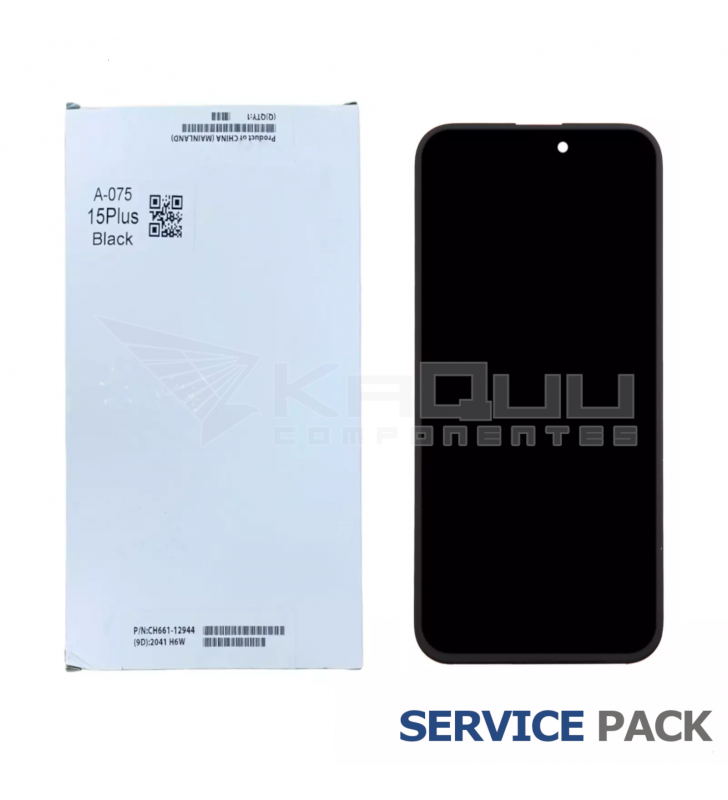 Pantalla Lcd iPhone 15 Plus Negro A3094 Service Pack