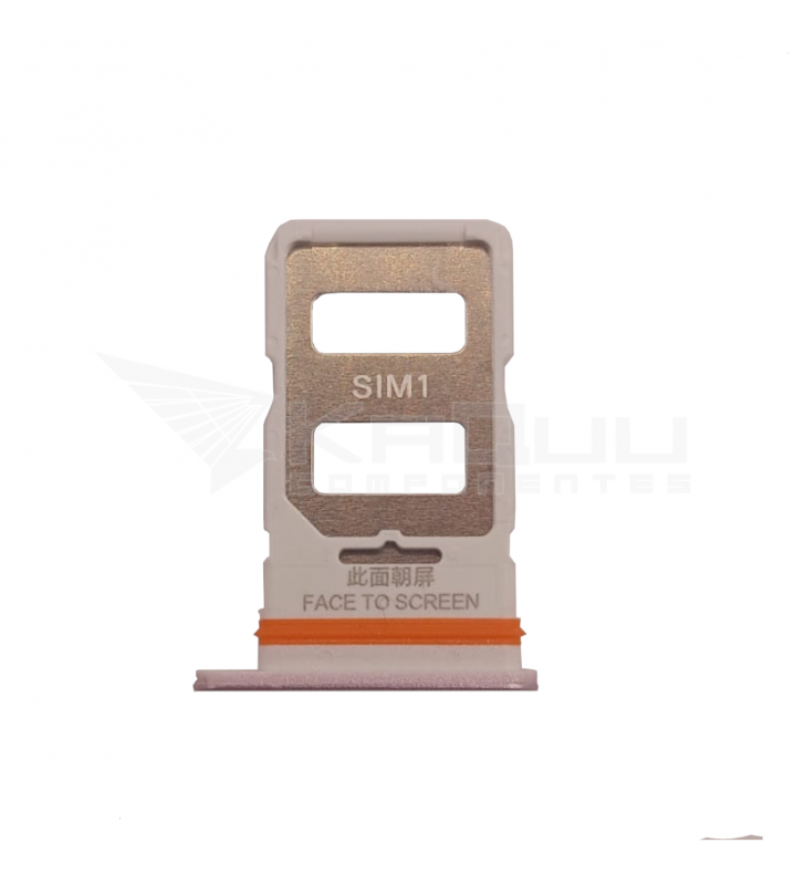 Bandeja Sim Dual para Xiaomi Redmi Note 12 Pro 5G 22101316C Purpura