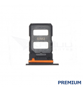 Bandeja Sim Dual para Xiaomi Redmi Note 13 Pro 5G 2312DRA50C Negro Premium