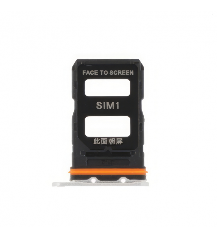 Bandeja Sim Dual para Xiaomi 14 Ultra 24031PN0DC Blanco