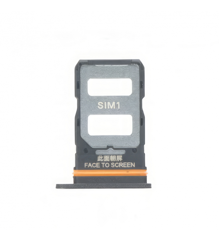 Bandeja Sim Dual para Xiaomi Redmi Note 12 Pro 5G 22101316C Negro