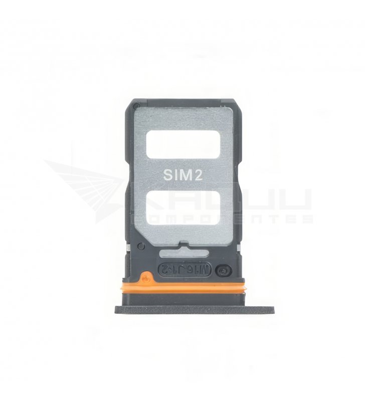 Bandeja Sim Dual para Xiaomi Redmi Note 12 Pro 5G 22101316C Negro
