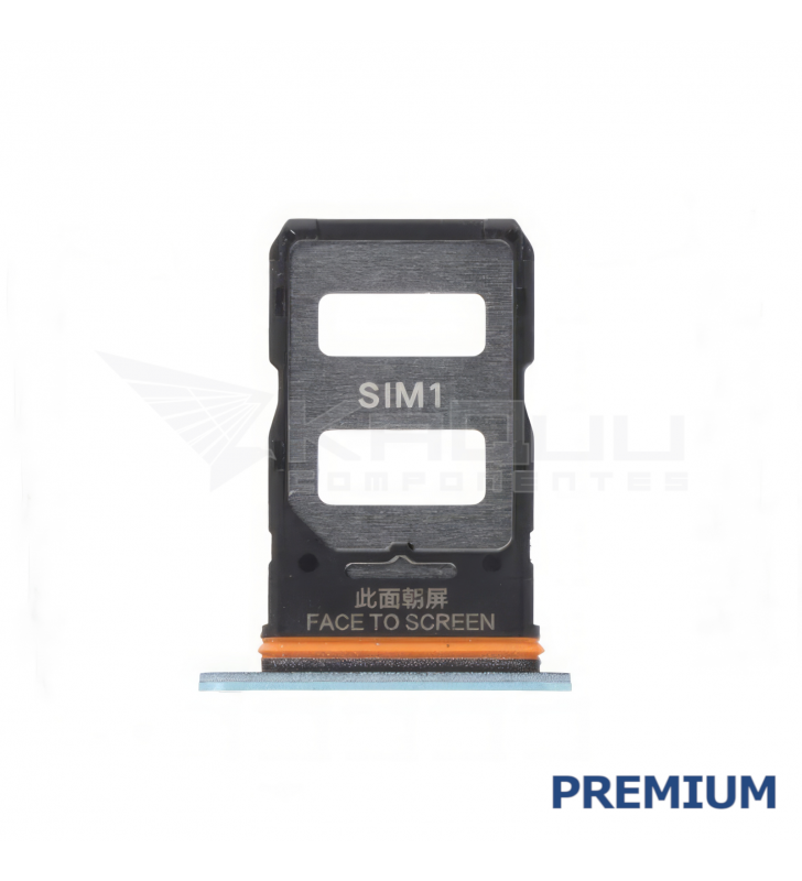 Bandeja Sim Dual para Xiaomi Redmi Note 13 Pro 5G 2312DRA50C Verde Premium