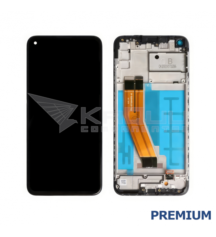 Pantalla Lcd para Samsung Galaxy A11 A115F Marco Negro Premium