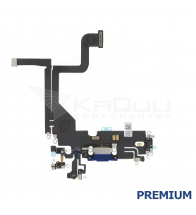 Flex Conector Carga para iPhone 13 Pro A2483 A2636 Azul Premium