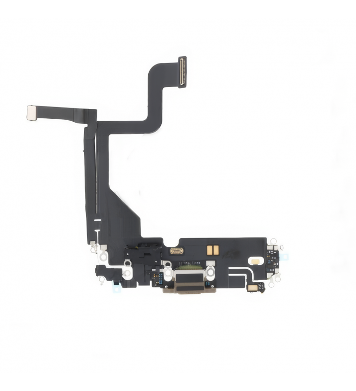 Flex Conector Carga para iPhone 13 Pro A2483 A2636 Dorado Premium