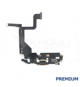 Flex Conector Carga para iPhone 13 Pro A2483 A2636 Dorado Premium