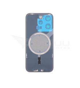 Tapa Trasera Completa para iPhone 16 Pro Max A3296 Negro
