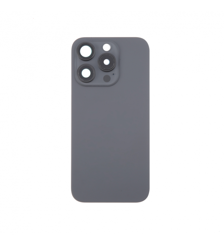 Tapa Trasera Completa para iPhone 16 Pro Max A3296 Negro