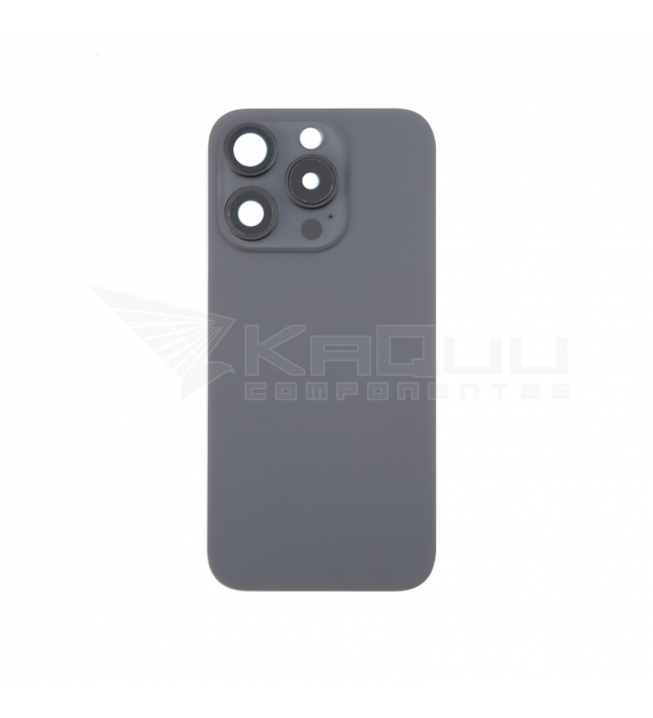 Tapa Trasera Completa para iPhone 16 Pro Max A3296 Negro