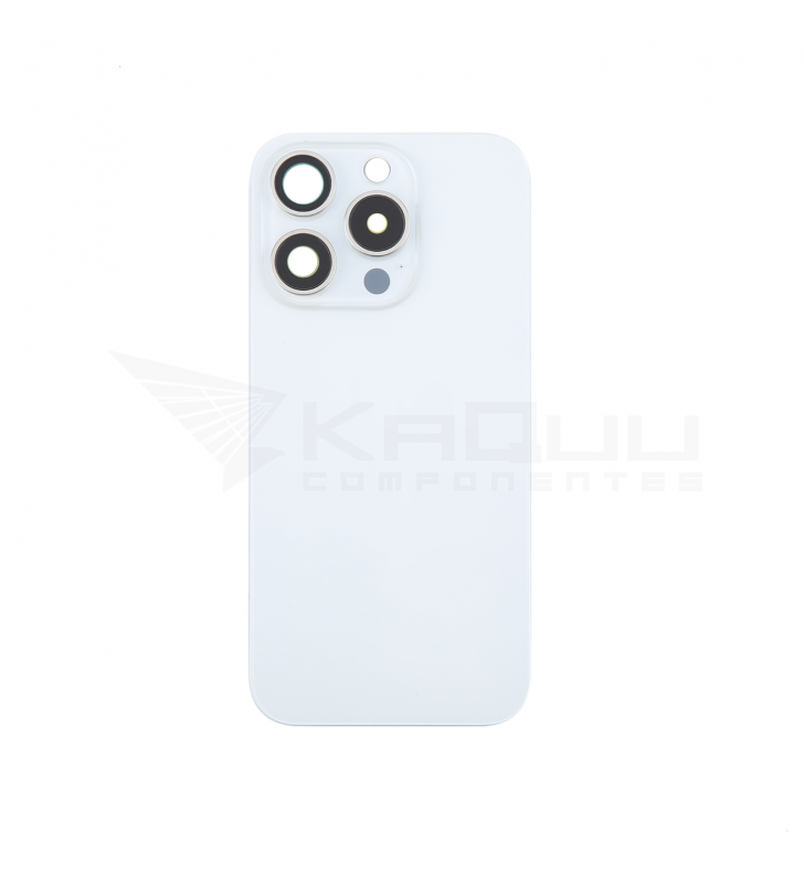 Tapa Trasera Completa para iPhone 16 Pro A3293 Blanco