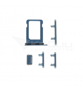 Bandeja Sim Set Botones para iPhone 13 A2482 A2631 Azul