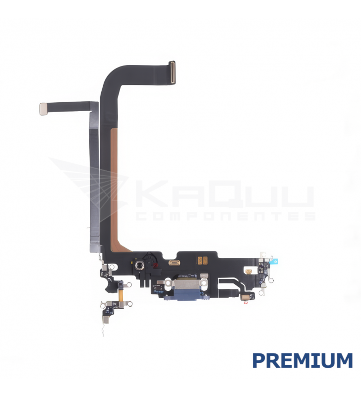 Flex Conector Carga para iPhone 13 Pro Max A2484 A2641 Azul Premium