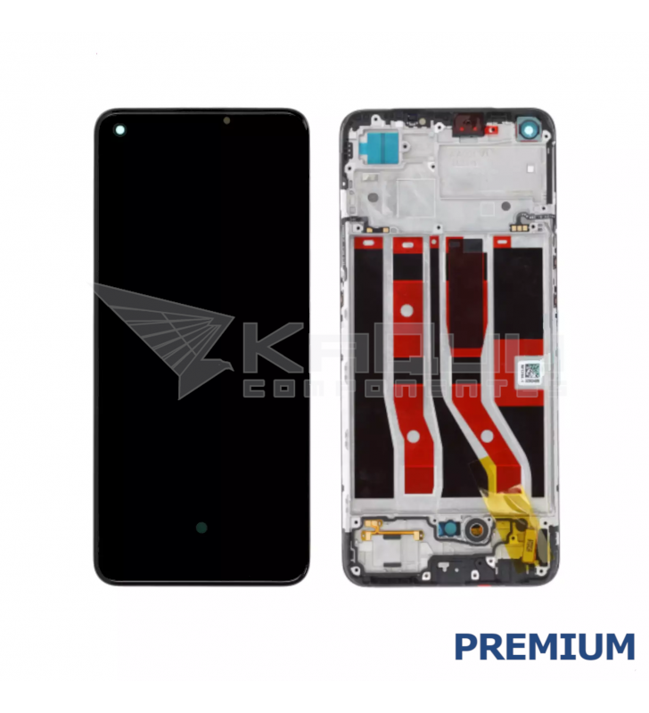 Pantalla Lcd Oppo A74 4G, F19 CPH2219 Marco Negro Premiun