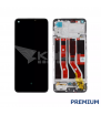 Pantalla Lcd para Oppo A74 4G, F19 CPH2219 Marco Negro Premium