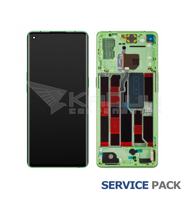 Pantalla Lcd Oppo Reno4 Pro 5G CPH2089 Marco Verde 4905501 Service Pack