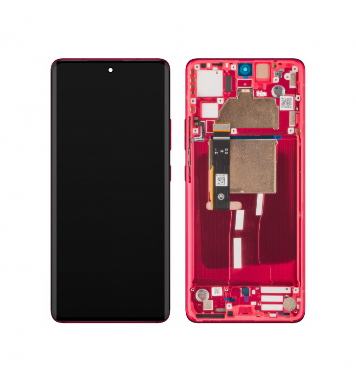 Pantalla Lcd Motorola Edge 30 Fusion XT2243 Marco Rosa 5D68C22034 5D68C22035 Service Pack
