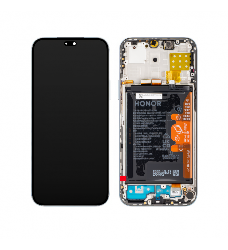 Pantalla Lcd Honor X8B LLY-LX1 Marco Plata con Batería 0235AHGE Service Pack