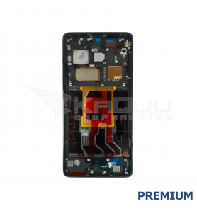Chasis Marco Intermedio Lcd para OnePlus 12 PJD110 Negro Premium