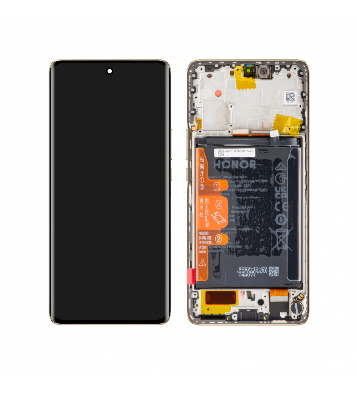 Pantalla Lcd Honor Magic6 Lite ALI-NX3 Marco Naranja con Batería 0235AHHS 0235AHHT Service Pack