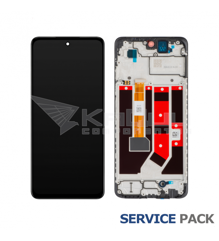 Pantalla Lcd Oppo A58 4G CPH2577 Marco Negro 621029000089 Service Pack