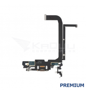 Flex Conector Carga para iPhone 13 Pro Max A2484 A2641 Dorado Premium
