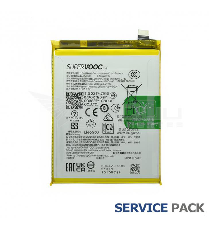 Batería BLPA41 5000mAh Oppo F25 Pro, Reno11 F CPH2603 621035000076 Service Pack