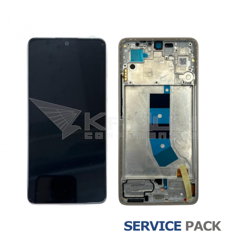 Pantalla Lcd Xiaomi Redmi Note 13 4G 23129RAA4G Marco Dorado 56000200N700 Service Pack