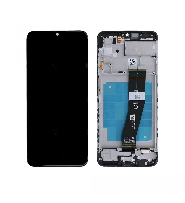 Pantalla Lcd Samsung Galaxy A03S A037G Marco Negro GH81-21233A Version EU Service Pack