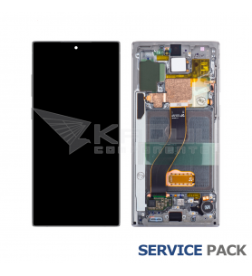 Pantalla Lcd Samsung Galaxy Note 10 N970F Marco Plata GH82-20818C Service Pack
