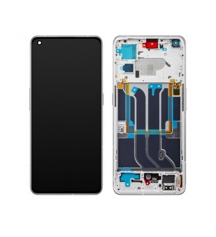 Pantalla Lcd Realme GT2 Pro RMX3300 Marco Blanco 4909408 Service Pack