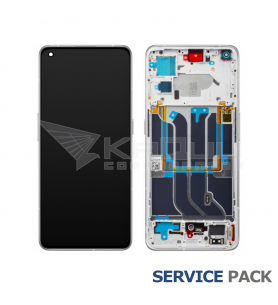 Pantalla Lcd Realme GT2 Pro RMX3300 Marco Blanco 4909408 Service Pack