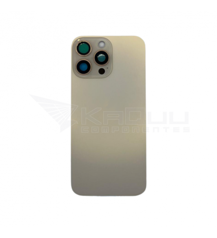 Tapa Trasera Completa para iPhone 16 Pro A3293 Dorado