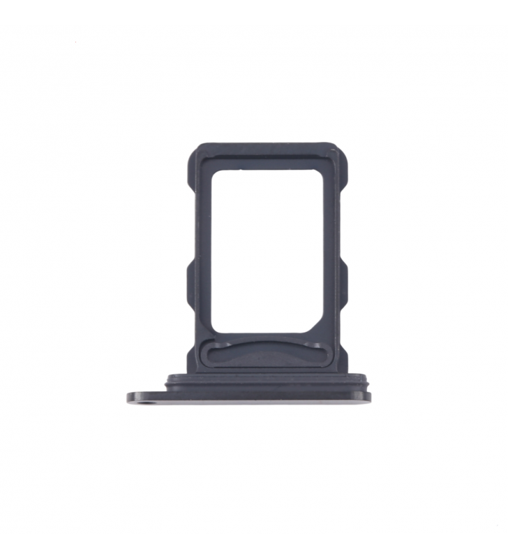 Bandeja Sim Dual para iPhone 16 Pro A3293, 16 Pro Max A3296 Negro
