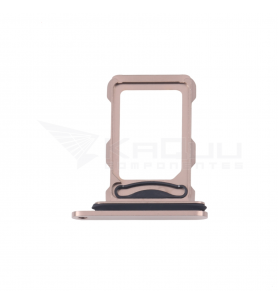Bandeja Sim Dual para iPhone 16 Pro A3293, 16 Pro Max A3296 Dorado