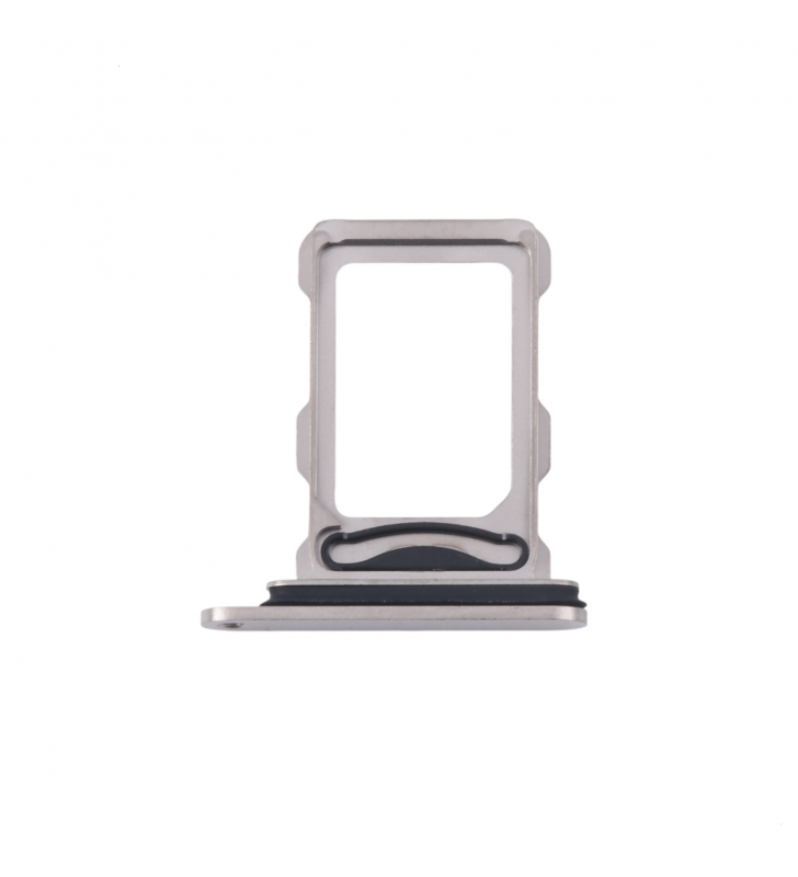 Bandeja Sim Dual para iPhone 16 Pro A3293, 16 Pro Max A3296 Gris