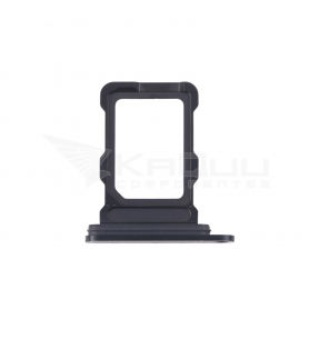 Bandeja Sim para iPhone 16 Pro A3293, 16 Pro Max A3296 Negro