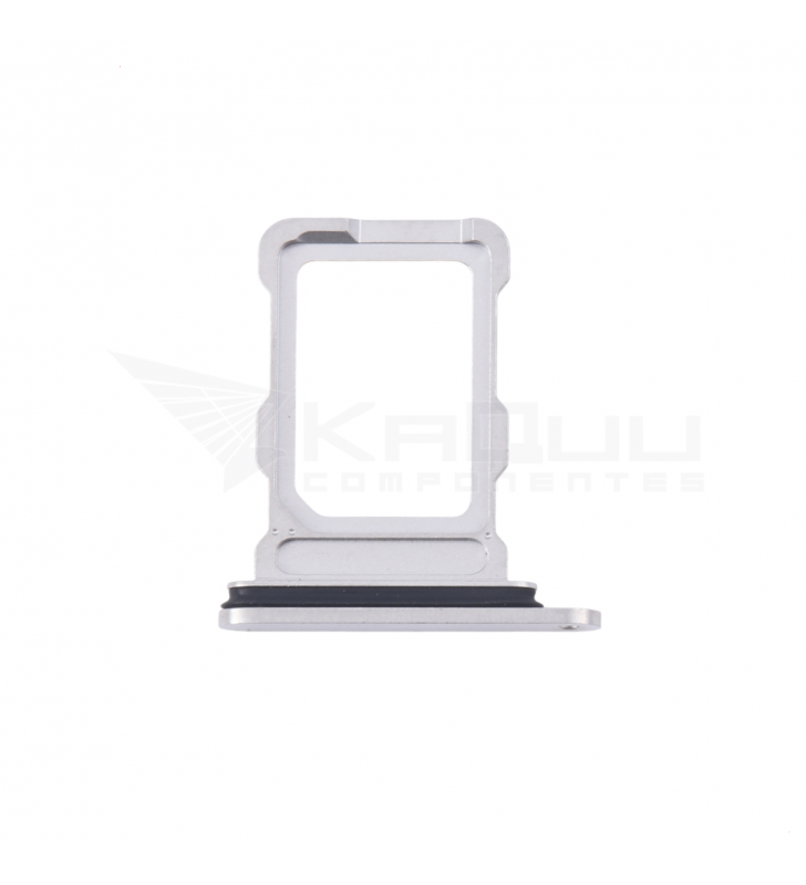 Bandeja Sim para iPhone 16 Pro A3293, 16 Pro Max A3296 Blanco